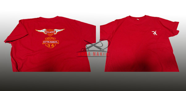 Lacoste T-Shirt Nakış İşleme